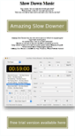 Mobile Screenshot of amazing-slow-downer.com